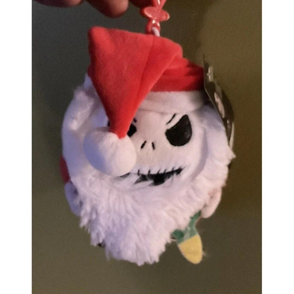 Disney Tim Burton's NBC Holiday Plush‎ Clips, Set Of 4, Jack, Sally, Zero